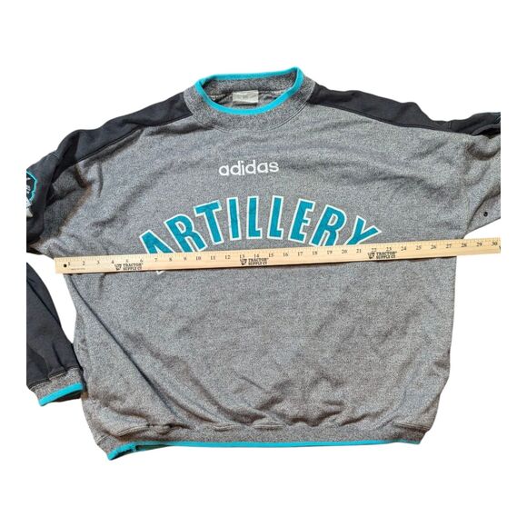 ADIDAS Vintage Sweatshirt Torsion Artillery XL READ - Picture 7 of 8